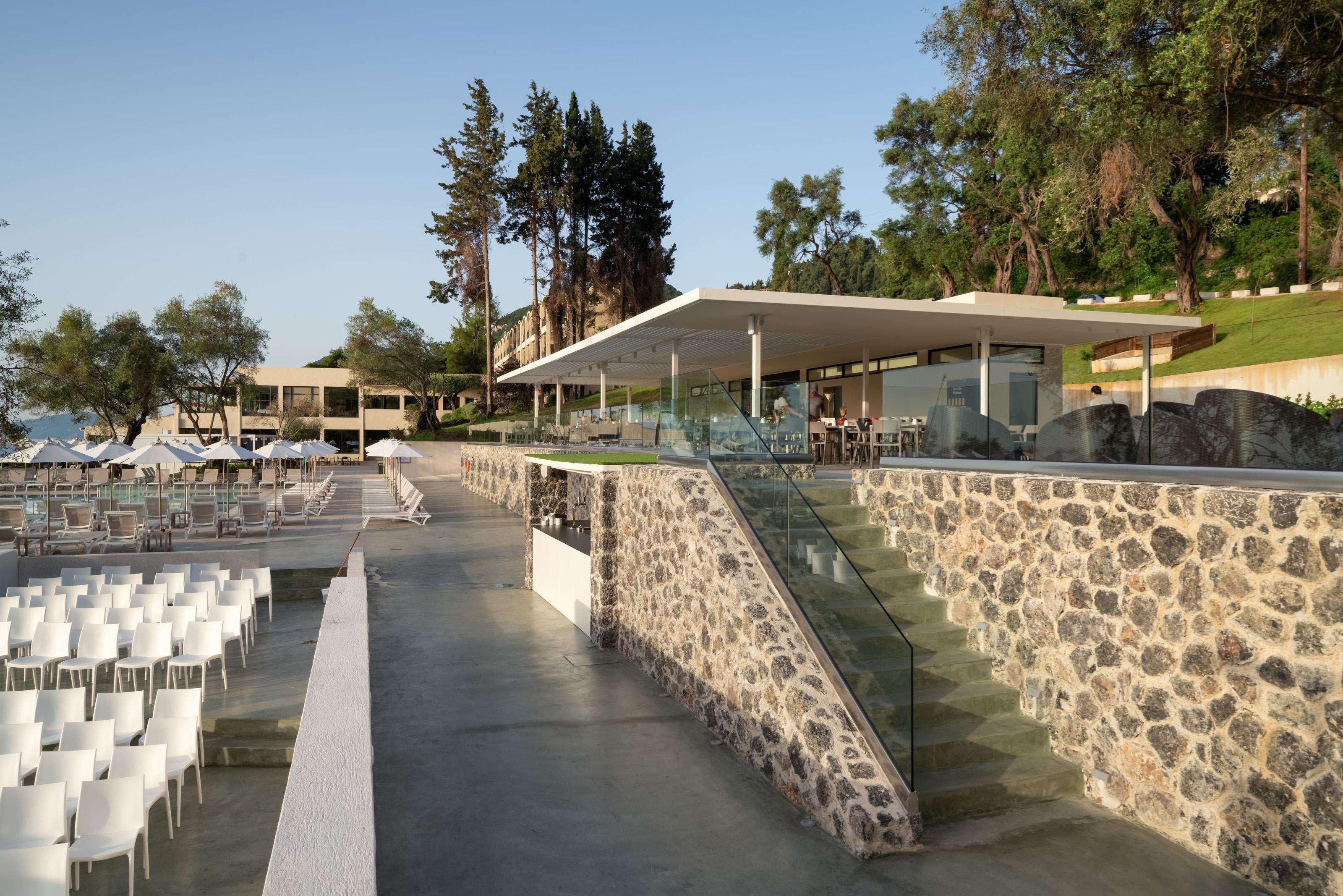 Aeolos Beach Resort Gastouri  Luaran gambar