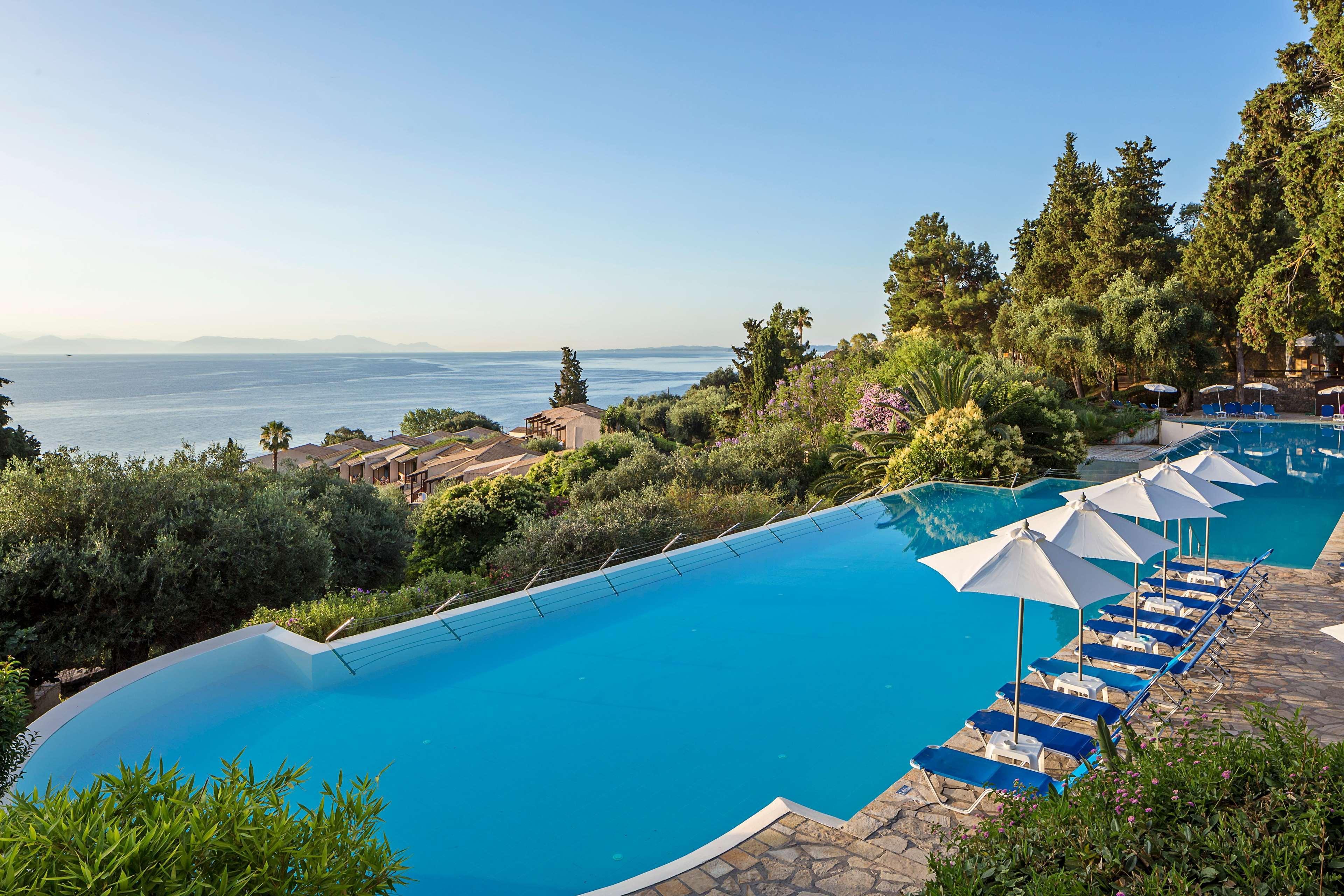 Aeolos Beach Resort Gastouri  Luaran gambar