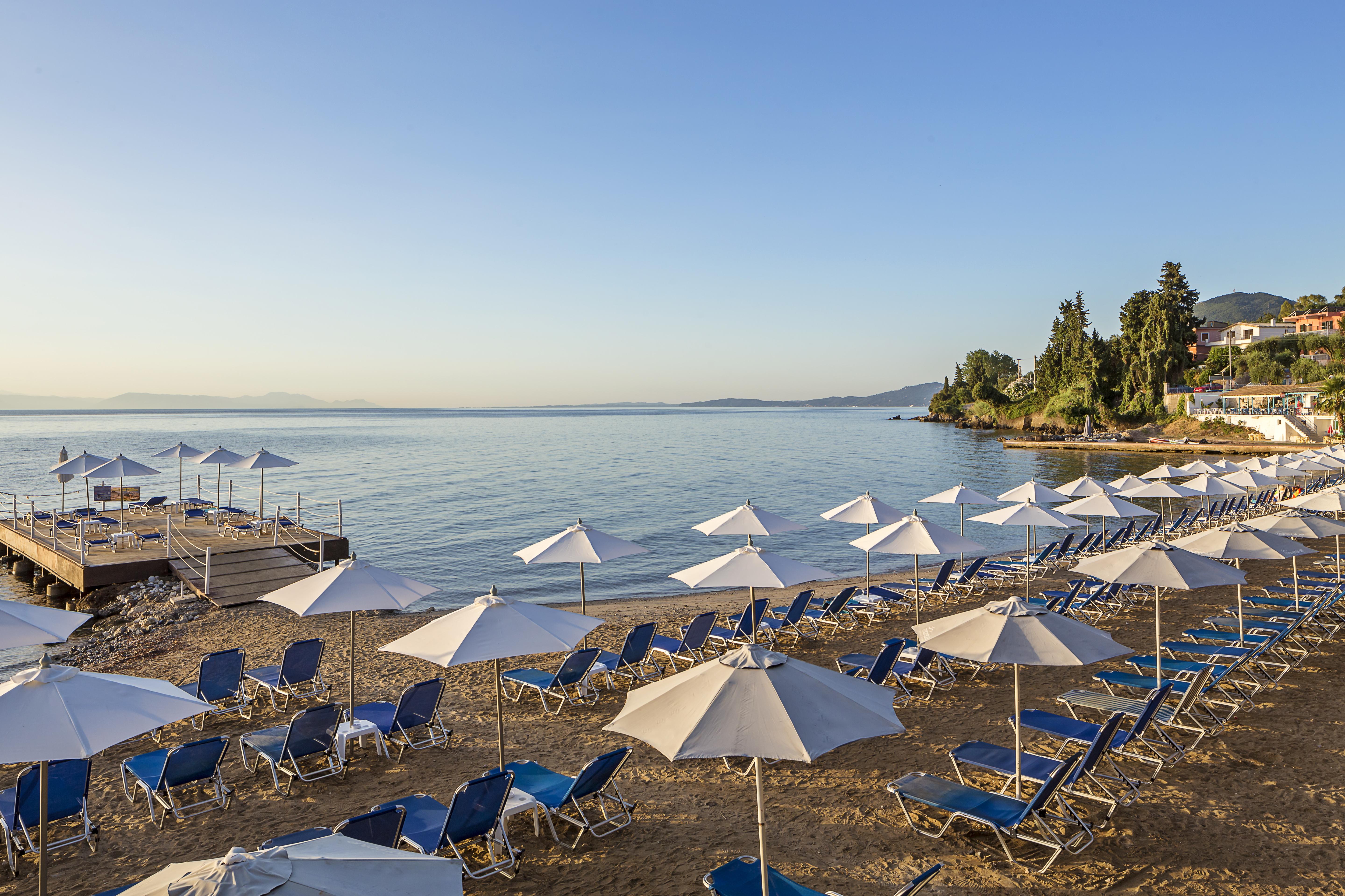 Aeolos Beach Resort Gastouri  Luaran gambar