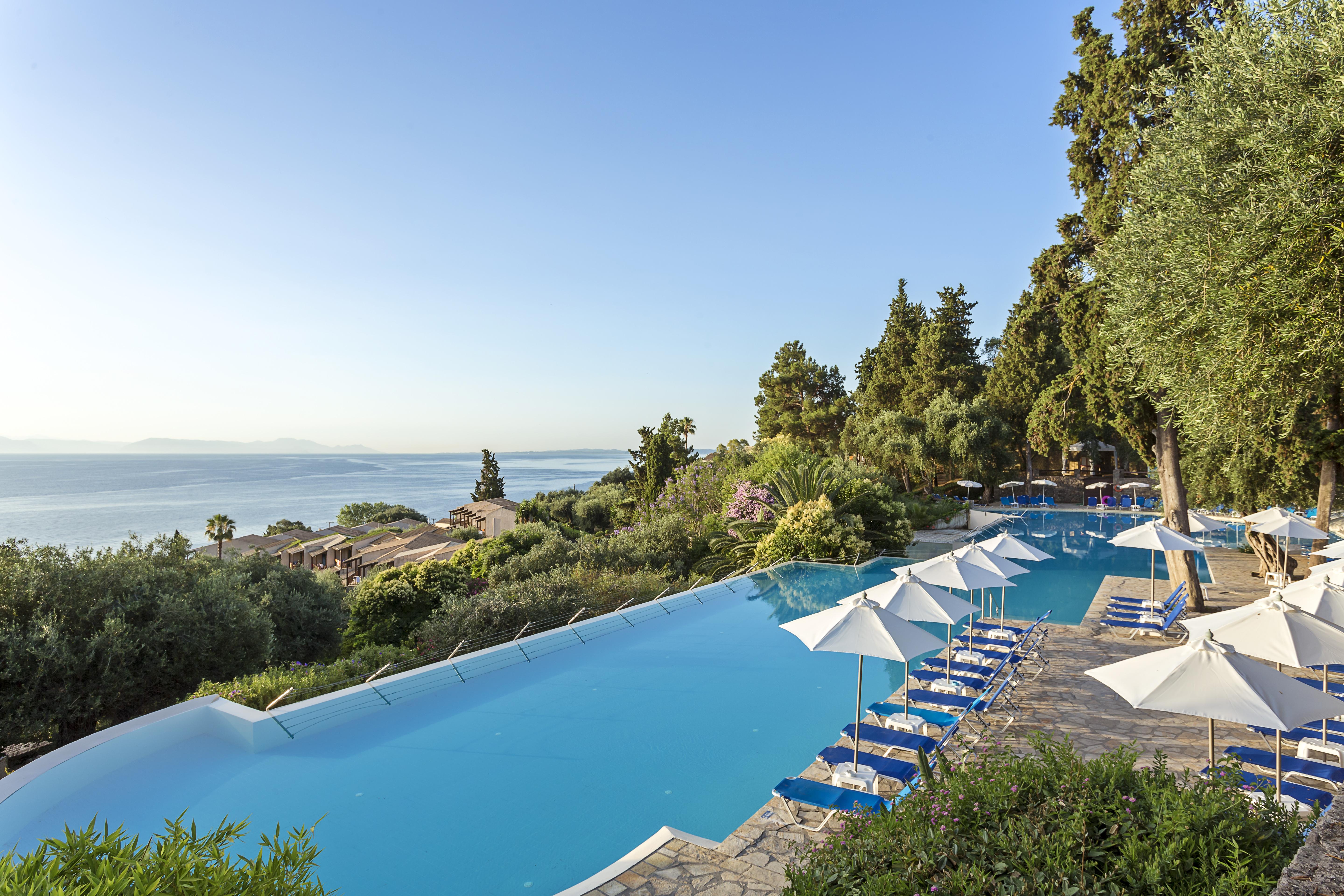 Aeolos Beach Resort Gastouri  Luaran gambar