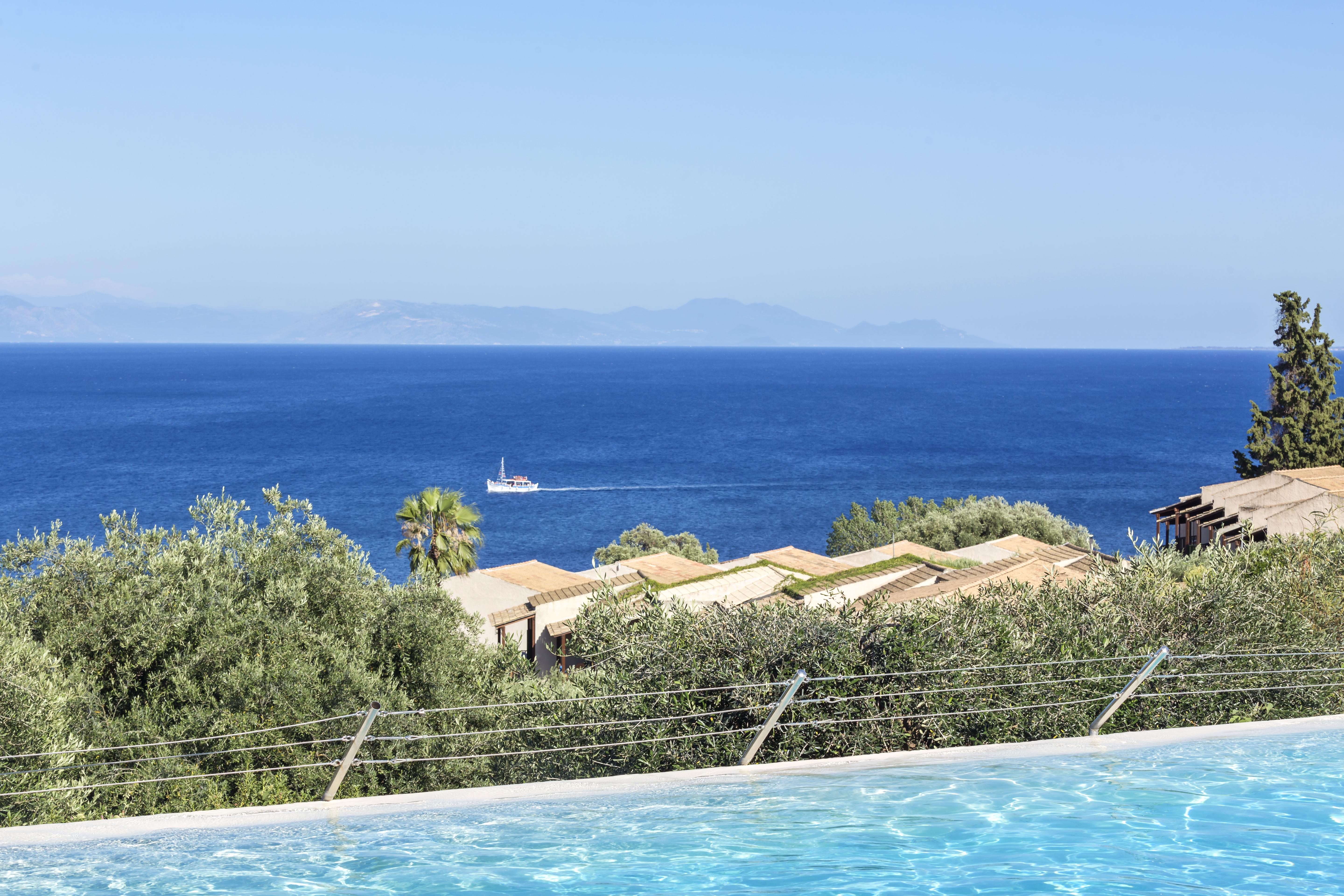 Aeolos Beach Resort Gastouri  Luaran gambar