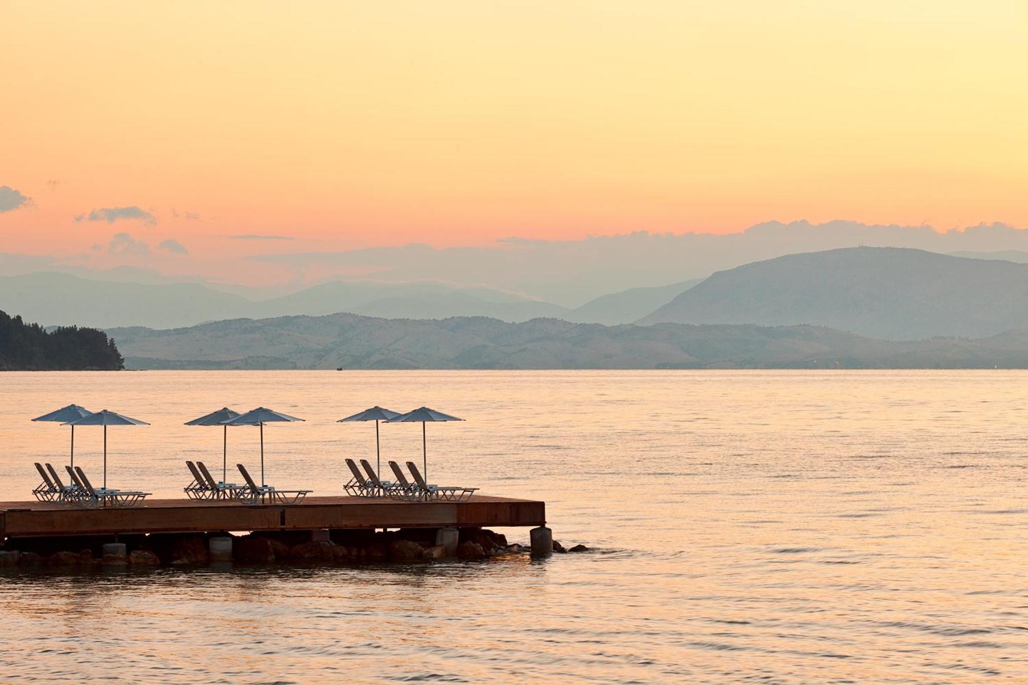 Aeolos Beach Resort Gastouri  Luaran gambar